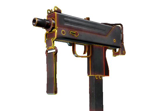 StatTrak™ MAC-10 | Heat (Well-Worn)