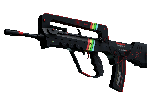 StatTrak™ FAMAS | ZX Spectron (Well-Worn)