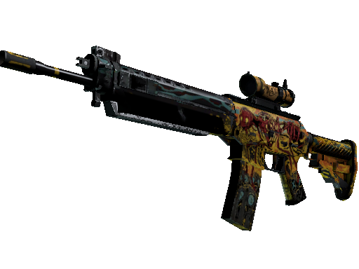 StatTrak™ SG 553 | Colony IV (Field-Tested)