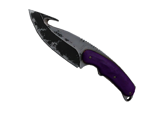 ★ Gut Knife | Ultraviolet (Battle-Scarred)