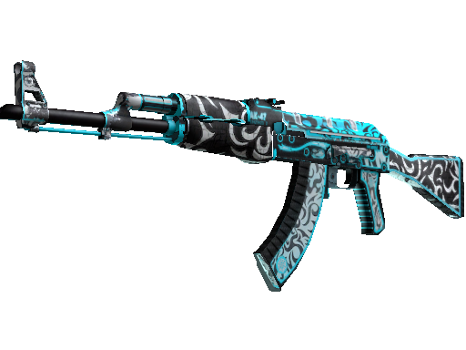 StatTrak™ AK-47 | Frontside Misty (Well-Worn)