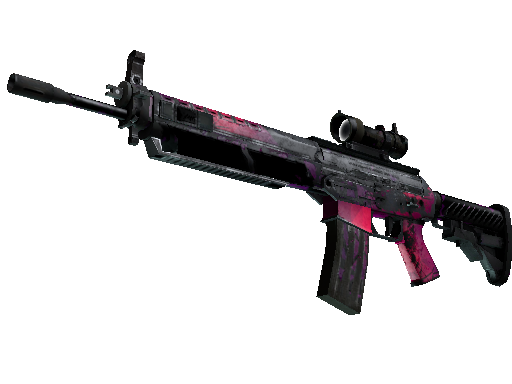 SG 553 | Pulse (Battle-Scarred)