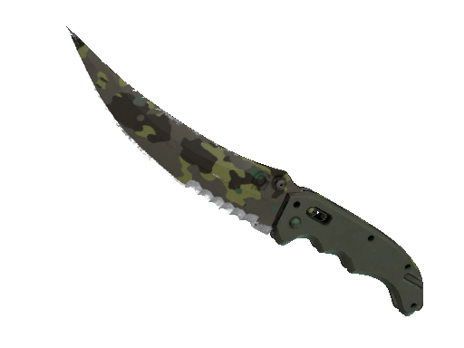 ★ Flip Knife | Boreal Forest (Well-Worn)