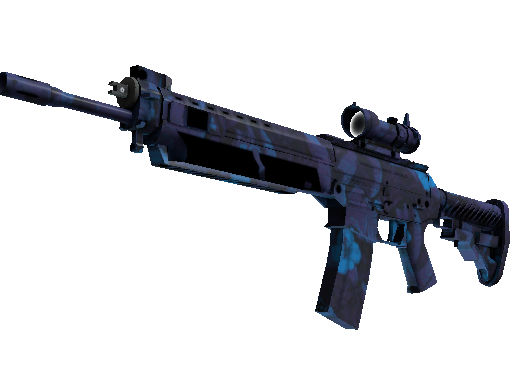 StatTrak™ SG 553 | Aloha (Minimal Wear)