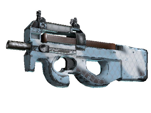 Souvenir P90 | Glacier Mesh (Well-Worn)