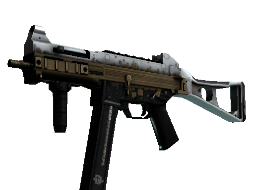 UMP-45 | Gold Bismuth (Well-Worn)