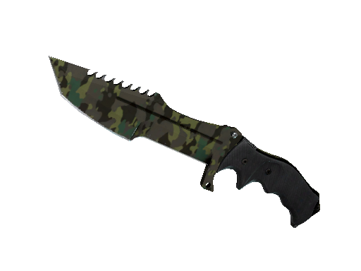 ★ Huntsman Knife | Boreal Forest (Well-Worn)