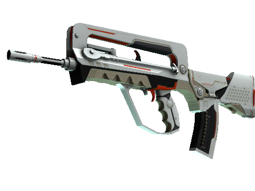 StatTrak™ FAMAS | Mecha Industries (Minimal Wear)