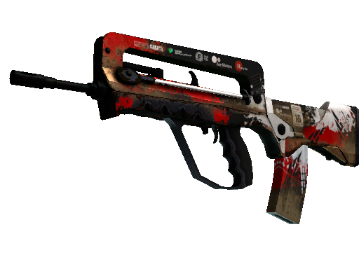 StatTrak™ FAMAS | Roll Cage (Battle-Scarred)