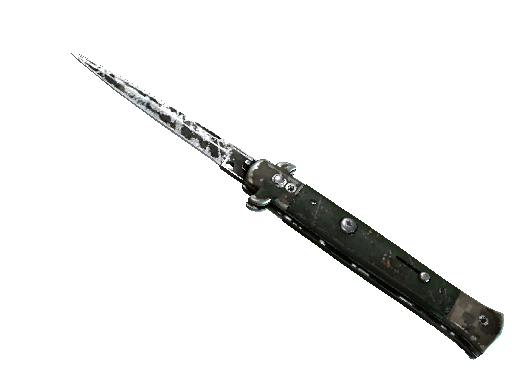 ★ Stiletto Knife | Forest DDPAT (Battle-Scarred)