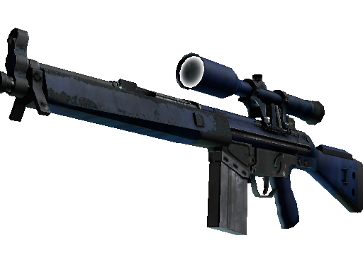 StatTrak™ G3SG1 | Azure Zebra (Field-Tested)