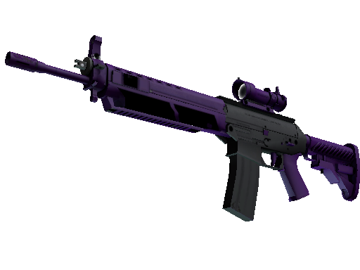 StatTrak™ SG 553 | Ultraviolet (Factory New)