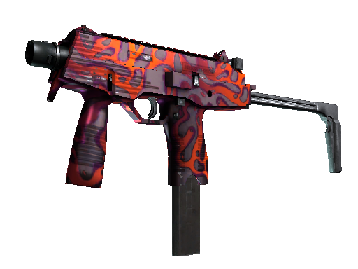 MP9 | Ruby Poison Dart (Minimal Wear)