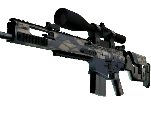 SCAR-20 | Stone Mosaico (Minimal Wear)