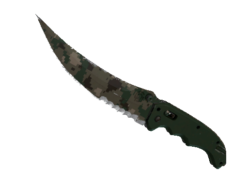 ★ Flip Knife | Forest DDPAT (Well-Worn)