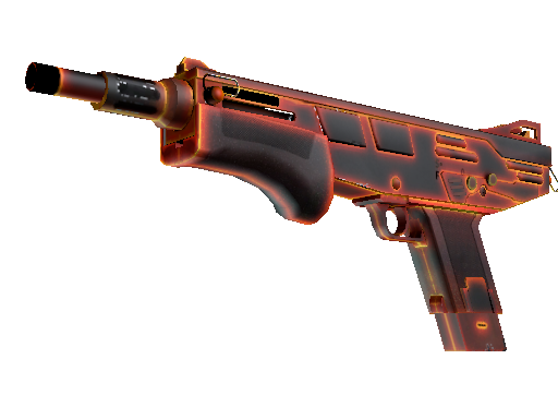 StatTrak™ MAG-7 | Heat (Minimal Wear)