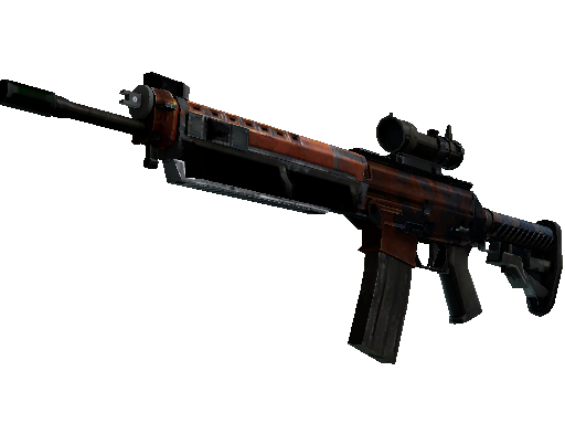 SG 553 | Danger Close (Battle-Scarred)