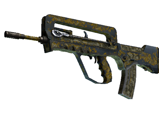 FAMAS | Macabre (Battle-Scarred)