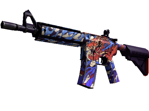 StatTrak™ M4A4 | 龍王 (Dragon King) (Minimal Wear)