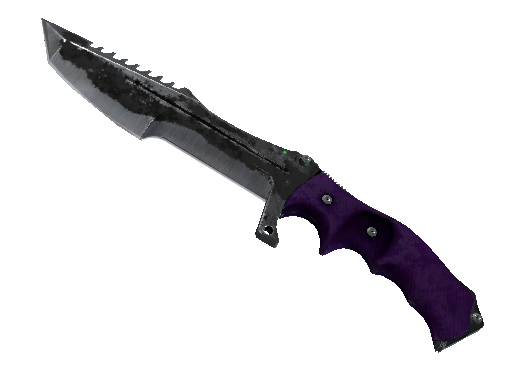 ★ StatTrak™ Huntsman Knife | Ultraviolet (Battle-Scarred)