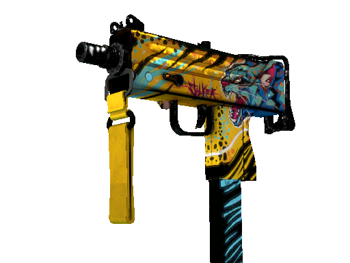 StatTrak™ MAC-10 | Stalker (Battle-Scarred)