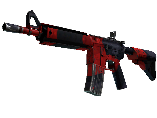 StatTrak™ M4A4 | Evil Daimyo (Well-Worn)