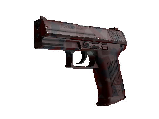 StatTrak™ P2000 | Red FragCam (Minimal Wear)