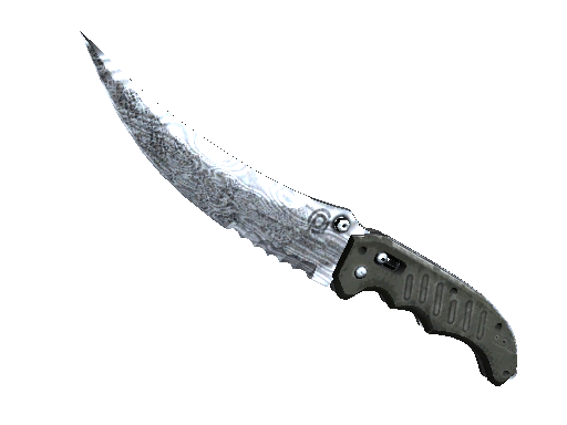 ★ Flip Knife | Damascus Steel (Field-Tested)