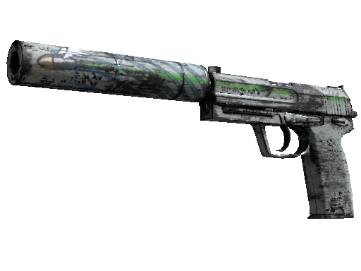 USP-S | Road Rash (Battle-Scarred)