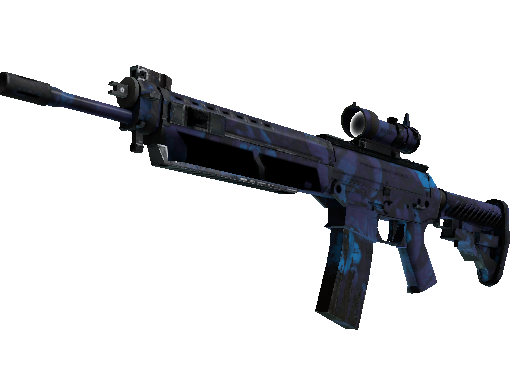 StatTrak™ SG 553 | Aloha (Field-Tested)