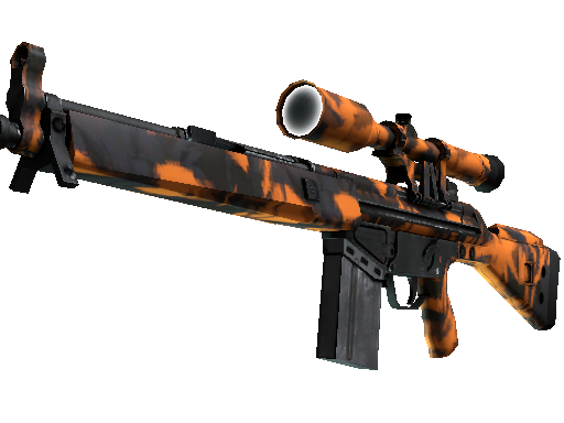 StatTrak™ G3SG1 | Orange Crash (Factory New)