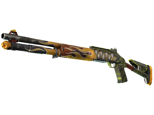 StatTrak™ XM1014 | Incinegator (Well-Worn)