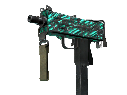 StatTrak™ MAC-10 | Malachite (Battle-Scarred)