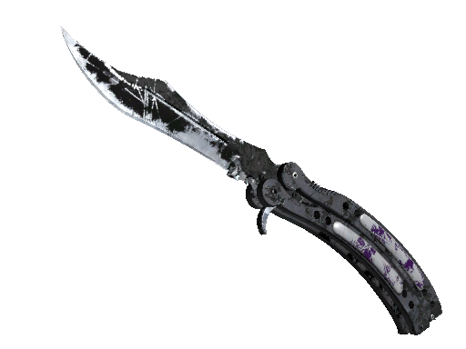 ★ Butterfly Knife | Ultraviolet (Battle-Scarred)