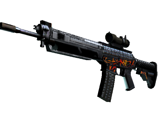 StatTrak™ SG 553 | Heavy Metal (Factory New)