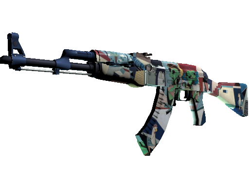 StatTrak™ AK-47 | Leet Museo (Well-Worn)