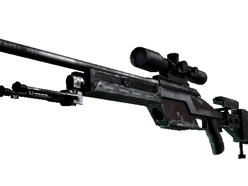 SSG 08 | Red Stone (Battle-Scarred)