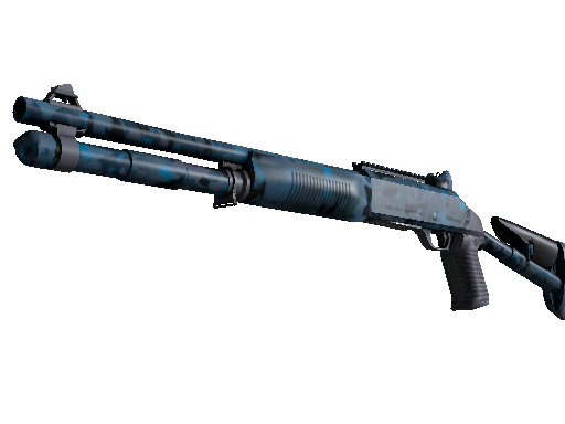 Souvenir XM1014 | VariCamo Blue (Factory New)