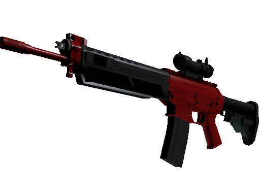 SG 553 | Candy Apple (Minimal Wear)