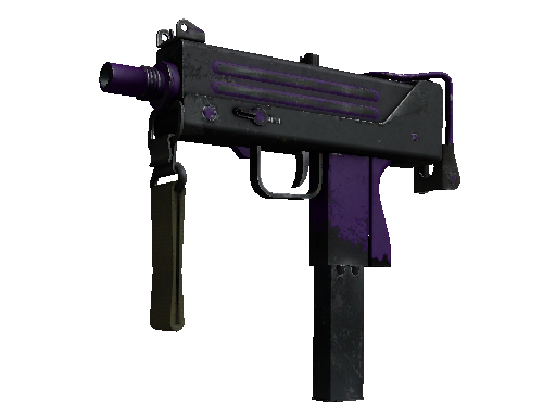 StatTrak™ MAC-10 | Ultraviolet (Well-Worn)