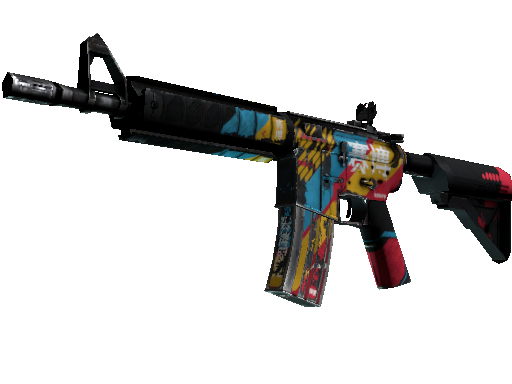 StatTrak™ M4A4 | Cyber Security (Battle-Scarred)