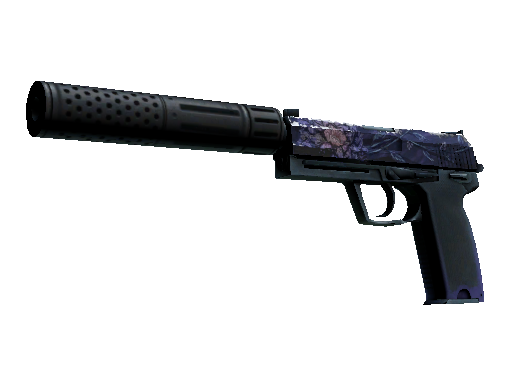 StatTrak™ USP-S | Black Lotus (Battle-Scarred)