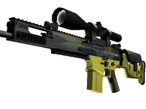 SCAR-20 | Jungle Slipstream (Minimal Wear)