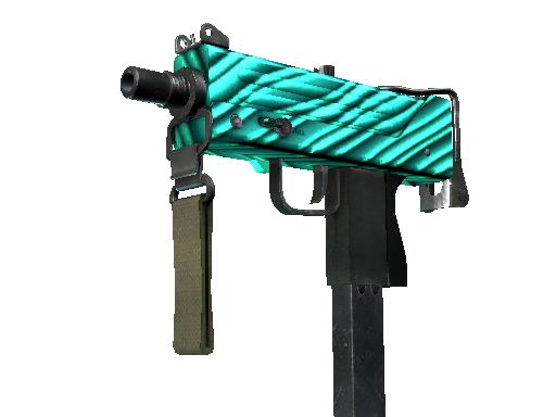 MAC-10 | Malachite (Minimal Wear)