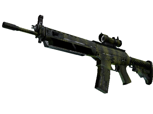 Souvenir SG 553 | Gator Mesh (Well-Worn)