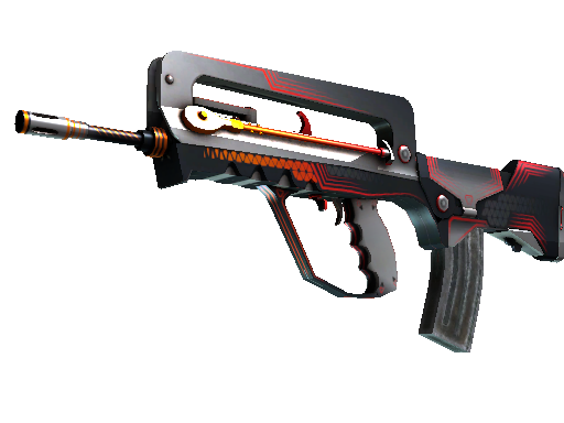 StatTrak™ FAMAS | Valence (Minimal Wear)