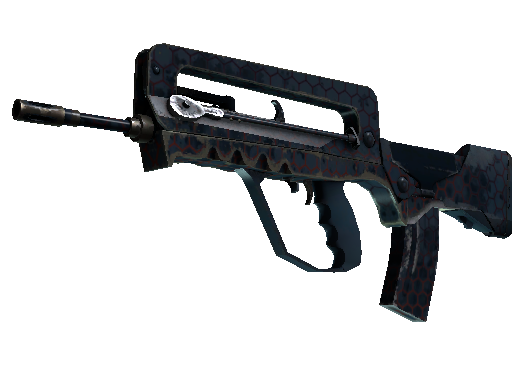 FAMAS | Hexane (Well-Worn)