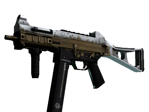 UMP-45 | Gold Bismuth (Minimal Wear)