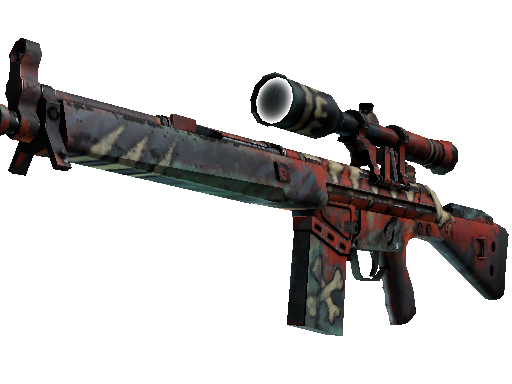 StatTrak™ G3SG1 | The Executioner (Well-Worn)