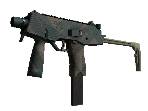 MP9 | Green Plaid (Minimal Wear)